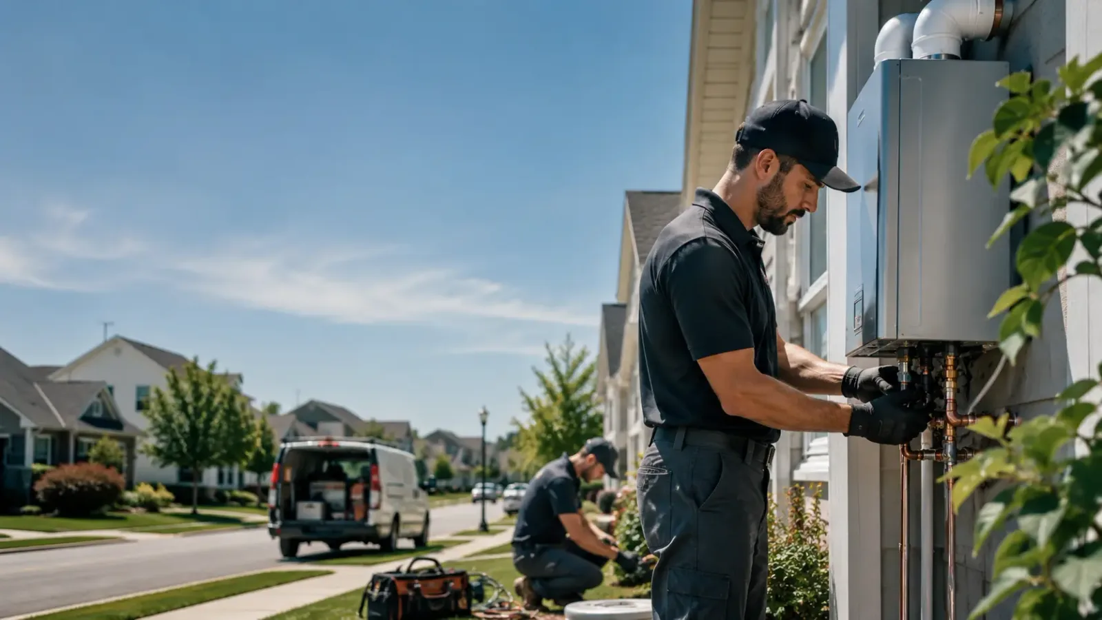 Tankless Water Heater Installation in Taylor, ND